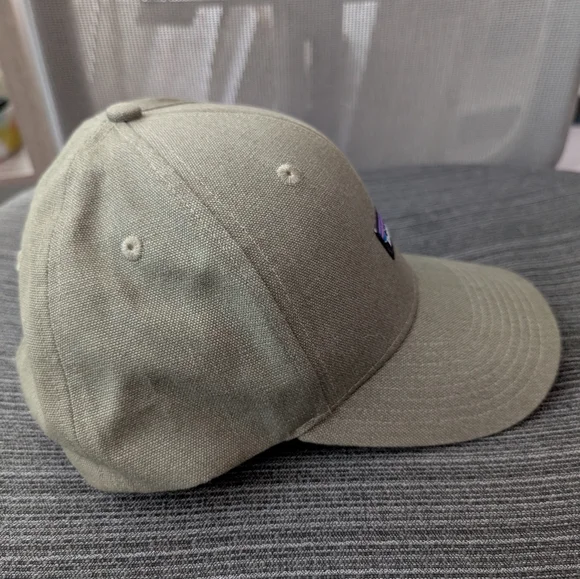 Patagonia Ton She's Logo Hat Fairly Fatigue Green Cap - Picture 8 of 10